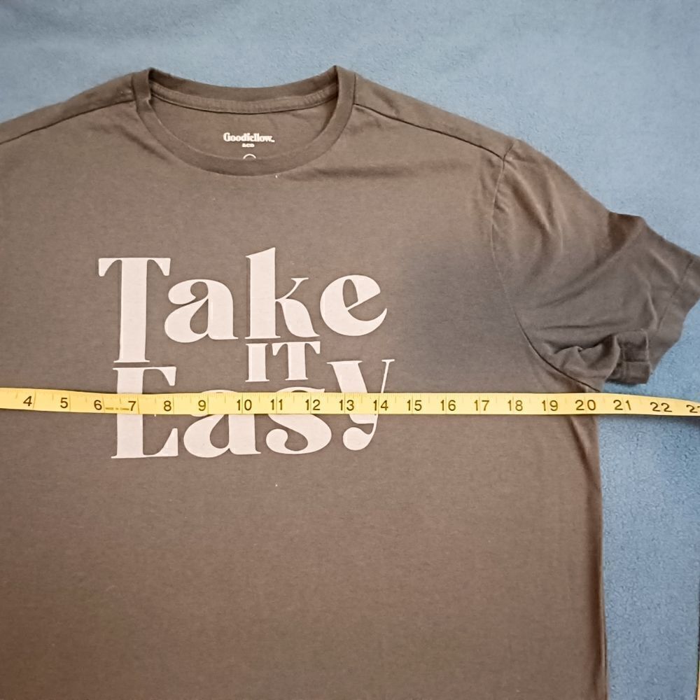 Goodfellow & Co Grey tee Size M - Picture 3 of 5